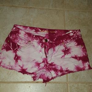 Michael Kors Pink Tye-Dye Shorts